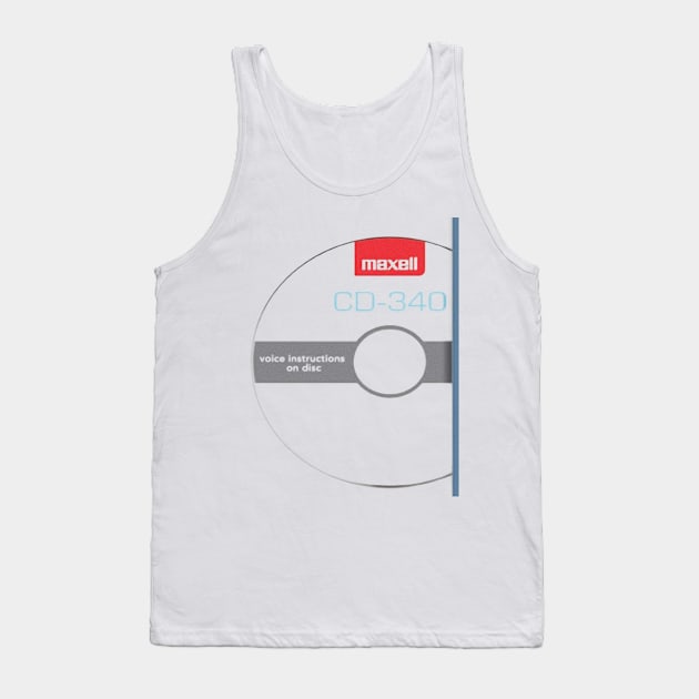 Maxell Disc Cleaner Tank Top by Hat_ers